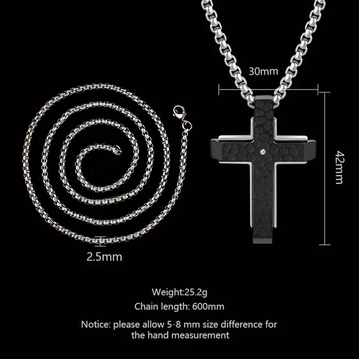 cross men necklace 04